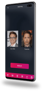 Face Demorphing App Mockup